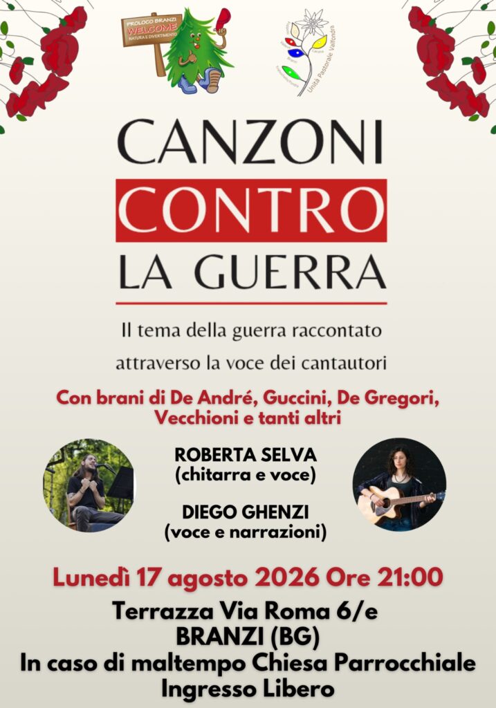 CANZONI CONTRTO LA GUERRA